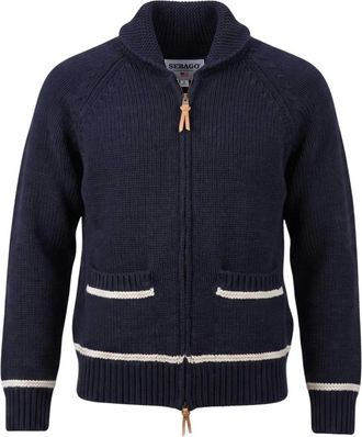 Sebago Hombre, Jerseys, Azul, Talla: L