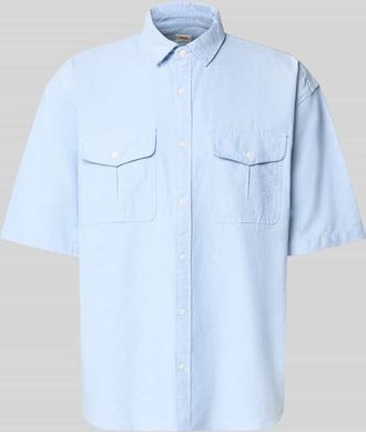 Levi's Loose Fit Freizeithemd aus reiner Baumwolle Modell PACIFICA in Jeansblau, Gr&ouml;&szlig;e XL