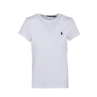Polo Ralph Lauren T-Shirts, female, White, Size: XS Classic Fit T-Shirt