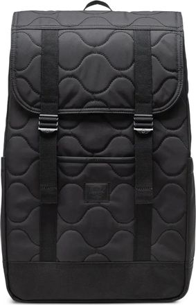 Herschel 23L Herschel Retreat quilted strap backpack - Black