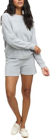 Barefoot Dreams CozyChic Ultra Lite Pajamas in Frost at Nordstrom, Size X-Small