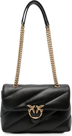 Pinko Love Puff Classic Small - female - PINKO - Shoulder Bags - Black - ONE SIZE - Bags
