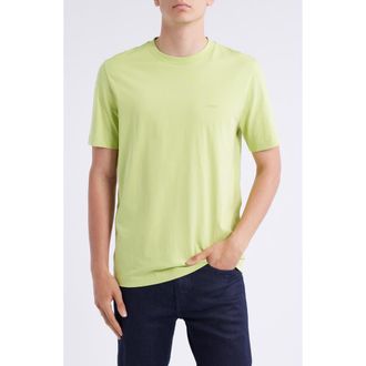 BOSS Thompson Solid T-Shirt in Light Green at Nordstrom, Size Large