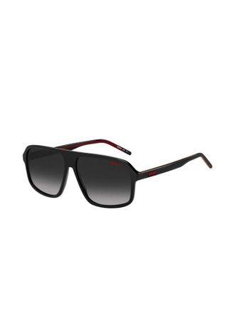 HUGO BOSS Mens Sunglasses Black Acetate
