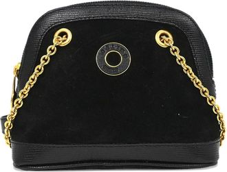 Celine 1990-2000s chain cross body bag - Black