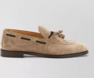 Brunello Cucinelli leather loafers