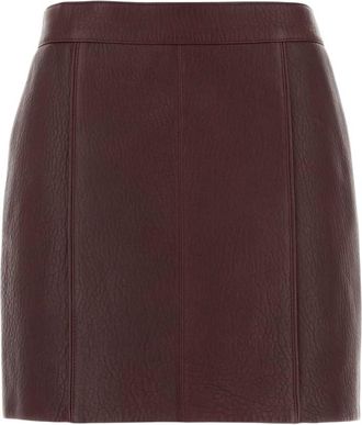 Chlo&eacute; Dark Brown Mini Skirt