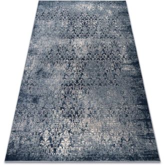 RugsX Rugsx - Alfombra Nain Ornamento Vintage 7010/51644 Azul Oscuro / Beige Blue 80x150 Cm