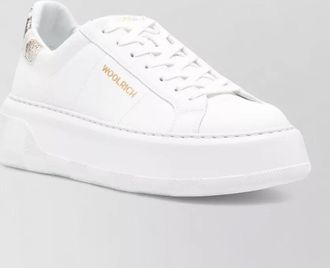 Woolrich leather low-top sneakers