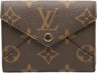 Louis Vuitton Pre-owned Wallets, female, Brown, Size: ONE SIZE Pre-owned Canvas Wallet
