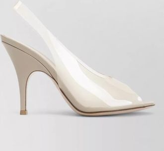 Gianvito Rossi leather slingback mules