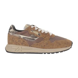 Autry Reelwind Lage Sneaker - Dames - Sneakers - Bruin - 36 EU - Leer - Schoenen