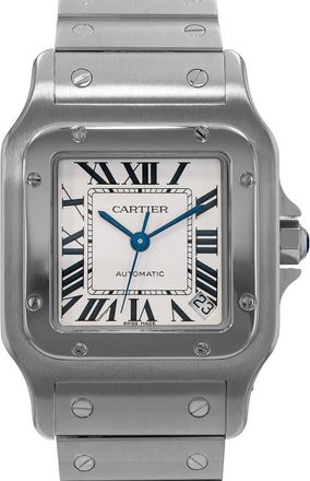 Cartier Pre-owned Cartier Santos Galbee Automatic Silver Dial Mens Watch W20098D6