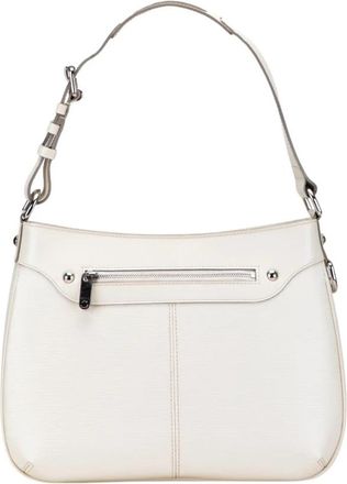 Louis Vuitton Pre-owned Leren Schoudertas - Dames - Vintage Schoudertas - Wit - ONE Size - Leer - Vintage