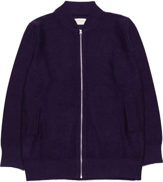 Far Afield Mens Essa Cardigan Jacket In Purple Plumeria