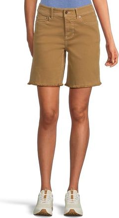 Toad&Co Balsam Cutoff Shorts Womens Shorts Honey Brown : 10 27.5, Cotton/Elastane