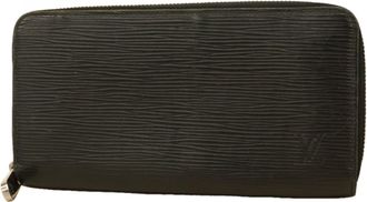 Louis Vuitton Noir Long Wallet (Bi-Fold) (Pre-Owned)