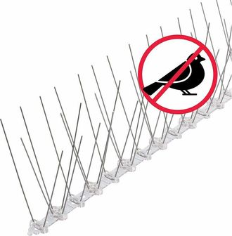 Soleil Pincho Antipalomas Repelente De Palomas 3 M Pincho Antipalomas Repelente De Aves Antigatos Espantap&aacute;jaros, Gu.b/bon