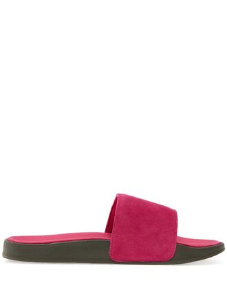 Puma Leadcat 2.0 slides - men - Suede/Suede/Rubber - 6 - Pink
