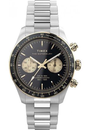 Timex TW2Y24000 Mens Waterbury Heritage Watch - Silver