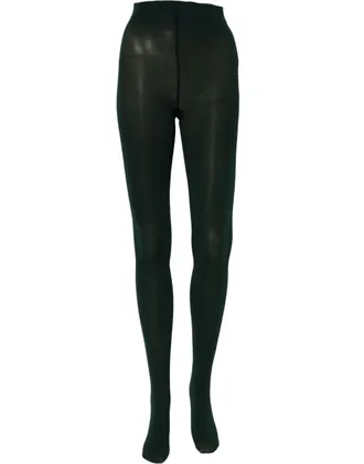 Dolce & Gabbana Womens Dark Green Nylon Tights Stocking Pantyhose Socks Elastane Clothing