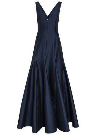 Bernadette Bernadette Aurelia Taffeta Gown - Navy - 34 (UK6 / XS)