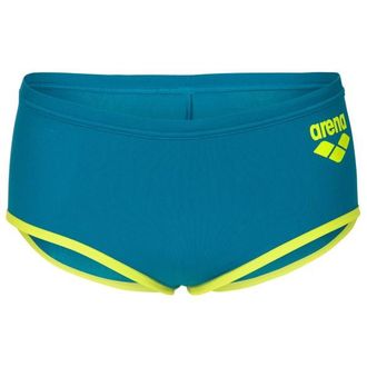 Arena One Low Waist Short Big Logo Badehose f&uuml;r Herren | blau