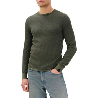 Rag & Bone Gregory Crewneck Sweater in Dark Green at Nordstrom Rack, Size Xx-Large