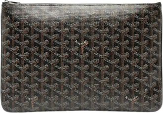 Goyard Pre-owned Clutches, female, Brown, Size: ONE SIZE Pre-owned Vintage Plastic Clutch
