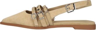 Notre-V Schoenen, Dames, Beige, 40 EU, D241192129 Slingbacks