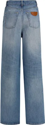 Chlo&eacute; Womens Blue Cotton Jeans Denim Clothing