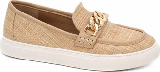 Corkys Footwear Womens Raffia Chain Reaction Shoes In Tan