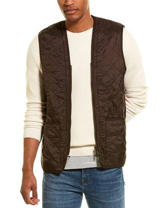 Barbour Herren Weste Polarquilt Waistcoat MLI0002 XL Dk Brown