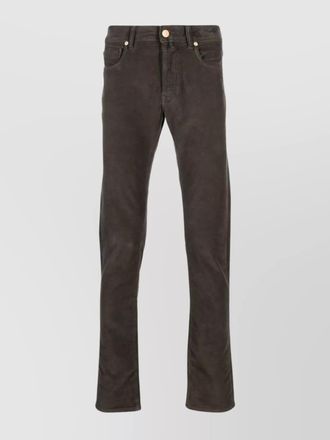 Incotex straight-leg cotton trousers
