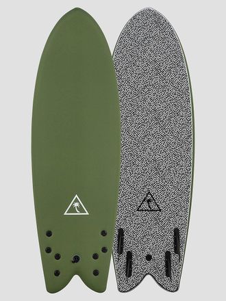 Catch Surf Retro Fish Quad Surfboard patroon