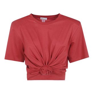 Magda Butrym Mujer, Camisetas, Rojo, Talla: XS