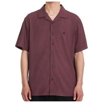 Volcom Single Stone S/S Hemd f&uuml;r Herren | lila