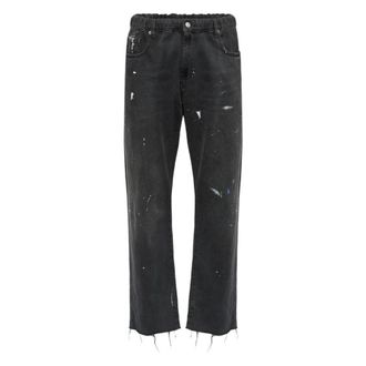 Maison Margiela Jeans, Heren, Zwart, W34, Zwarte Jeans voor Vrouwen
