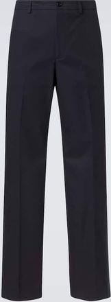 Gucci Cotton twill straight pants