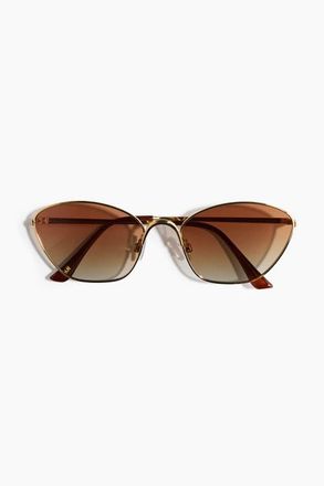 H&M Polarised Sunglasses in Gold-Colored at Nordstrom