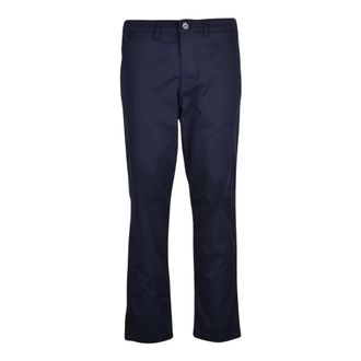 Selected Heren, Broeken, Blauw, Maat: W34 Katoen