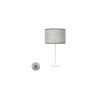 Fabrilamp Sobremesa Alto Moda 1xe27 Blanco/surco Gris 63x30x30 Cm