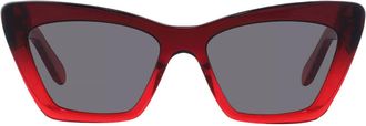Ferragamo Ferragamo Grey Butterfly Ladies Sunglasses SF929SN 615 55