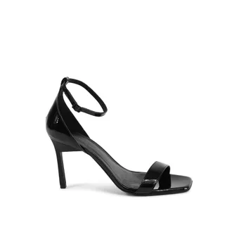 Calvin Klein Leather Stiletto Heel Womens Sandals