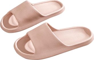 Generic Womens Comfortable Slide-On House Slippers for Indoor & Outdoor Use