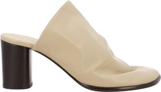 Christophe Lemaire Glove Lamb Leather Block Mules