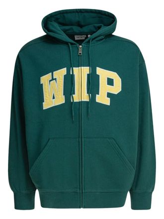 Carhartt Work in Progress zip-up hoodie - men - Cotton/Polyester - M - Green