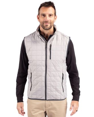 Cutter & Buck Rainier PrimaLoft Mens Eco Insulated Full Zip Puffer Vest