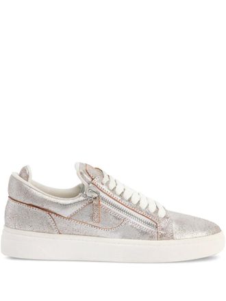Giuseppe Zanotti GZ94 double-zip low-top sneakers - Grey