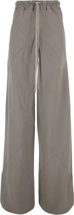Rick Owens Drawstring Pants - Dames - Wijde Broeken - Grijs - XS - Broeken